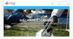 Desktop Screenshot of football-academy.dk