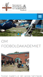 Mobile Screenshot of football-academy.dk